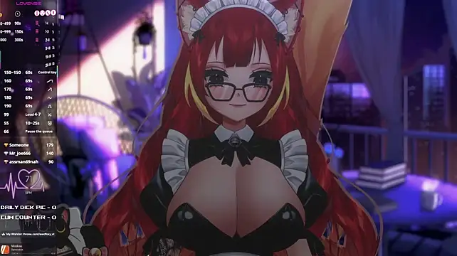 LewdFoxy_VTのライブXXXチャット