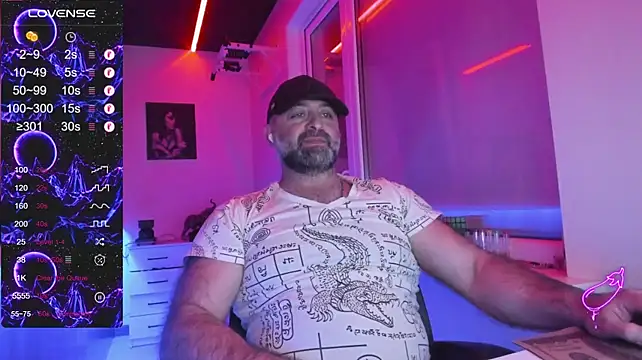 XXX chat uživo modela HAIR-MAN