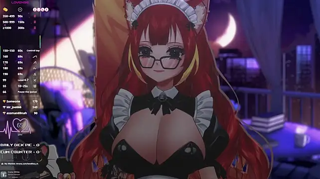 Webkamerová show LewdFoxy_VT