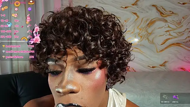 EbonyHansNight: διαδικτυακό σόου στην κάμερα