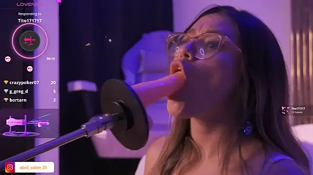 Webkamerová show Abril_valen
