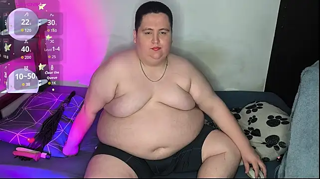 Show webcam de Gorditohot