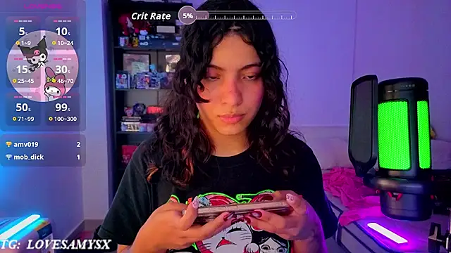 Chat +18 de Lovelyamyy ao vivo