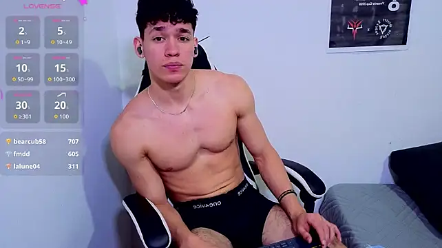 Chat +18 de Luke_Muscle ao vivo