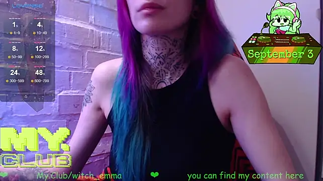 Witch_Emma Adlı Modelin Canlı XXX Sohbeti