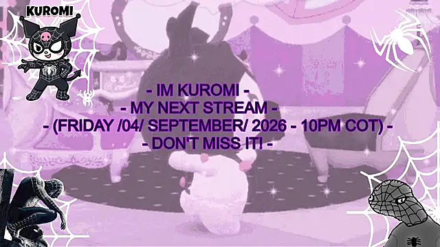 Czat XXX na żywo – Kuromii_