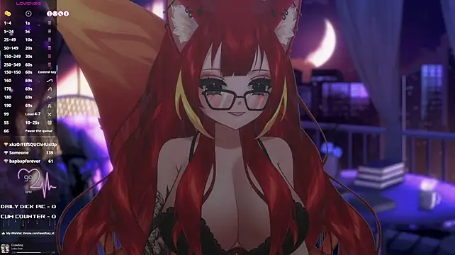 LewdFoxy_VTのライブXXXチャット