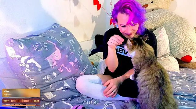 SparkyFerretのウェブカメラショー