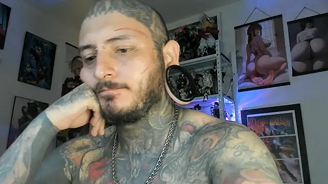 XXX chat uživo modela DEATHINK666XX