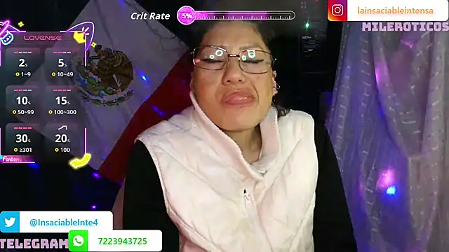 LaInsaciableIntensa Live XXX-chat