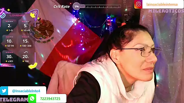 LaInsaciableIntensa Live XXX Chat