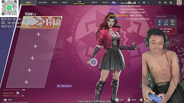 Czat XXX na żywo – lovemirgaming