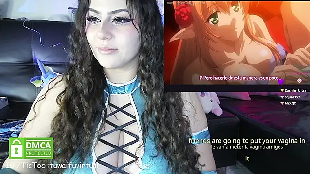 TuWaifuVirtual1 élő XXX-chatje