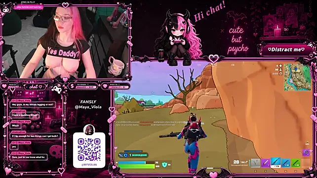 Chat +18 de Maya_Viola ao vivo
