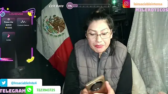 LaInsaciableIntensa Live XXX-Chat