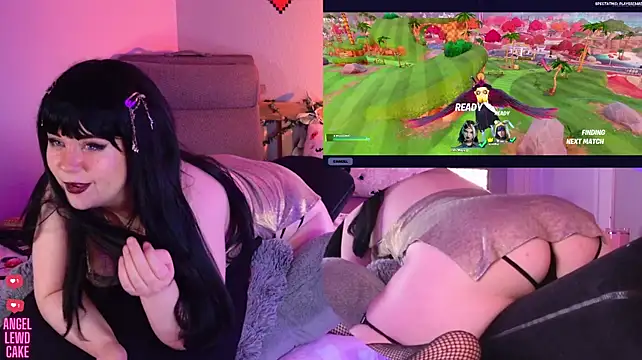 צ'אט XXX בשידור חי של Angel-Lewd-Cake