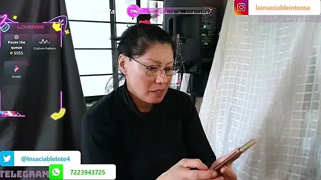 LaInsaciableIntensa Live XXX Chat