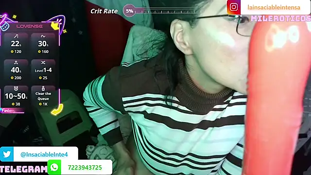Онлайн чат XXX LaInsaciableIntensa