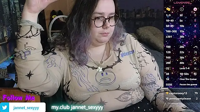 JannetPie 现场XXX聊天