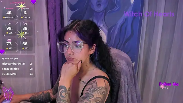 witchviolet – Live XXX-chat