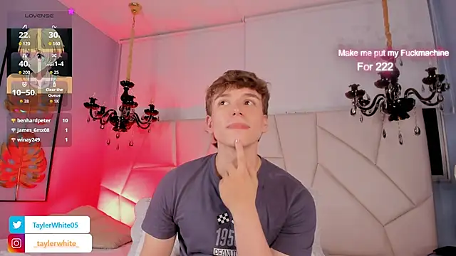 Chat XXX ao vivo de TaylerWhite