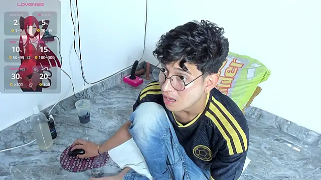 Benjamin_Buster Show in webcam