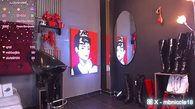 Webkamerová show MissNicoleSds