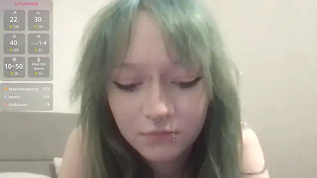 CrystalXross élő XXX-chatje