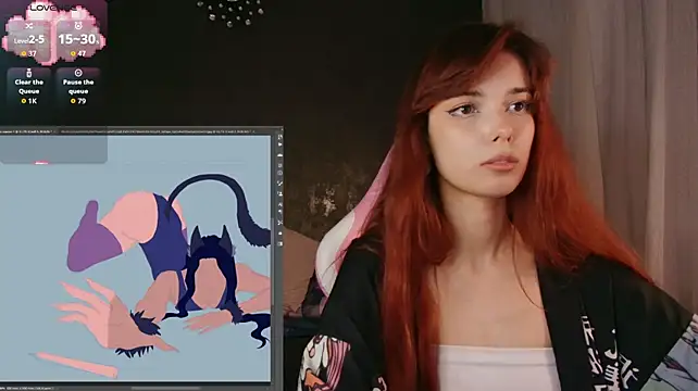 XXX chat uživo modela KudeMeows