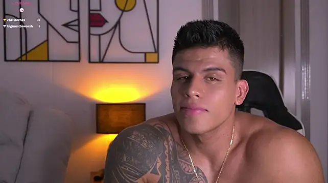 tyler_muscle1 Webcam Show
