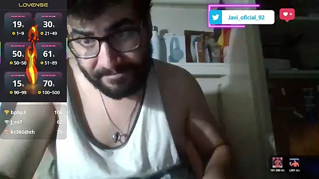 Javi_92 élő XXX-chatje