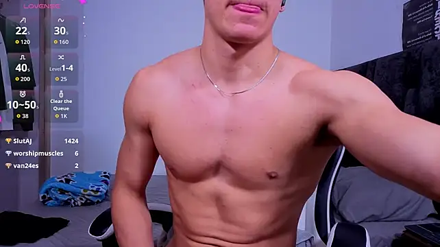 Luke_Muscle Adlı Modelin Canlı XXX Sohbeti