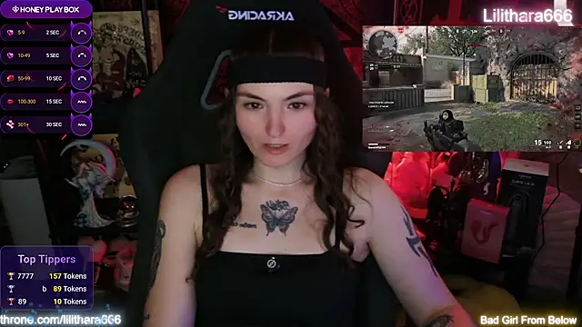 Chatroom XXX en direct de Lilithara666