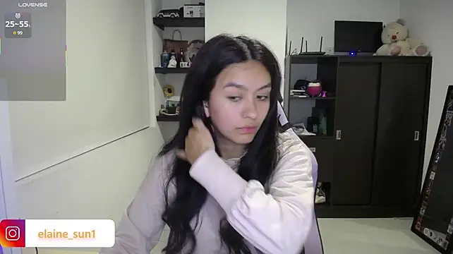 elaine_sun1 Adlı Modelin Canlı XXX Sohbeti