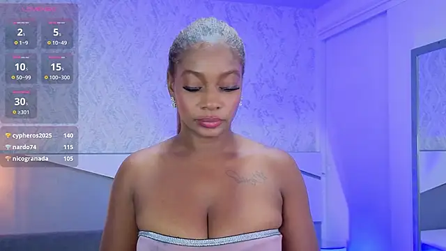 Tisha-Cole Obrolan Langsung XXX