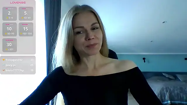 Tina5394 élő XXX-chatje