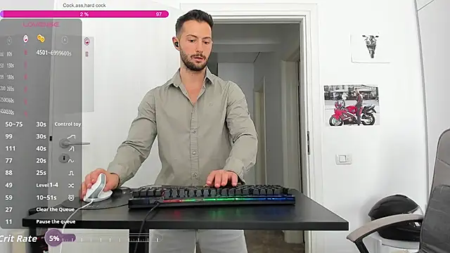 Chat +18 de ZackFraser ao vivo