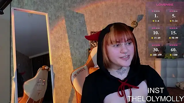 Živý XXX chat LolyMolli