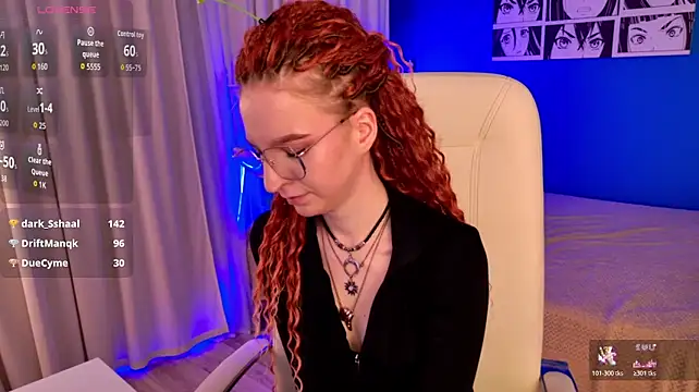 Chat +18 de VioletShine ao vivo