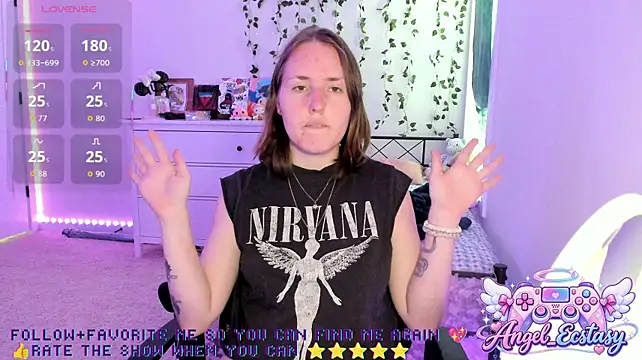 Angel_Ecstasy: διαδικτυακό σόου στην κάμερα