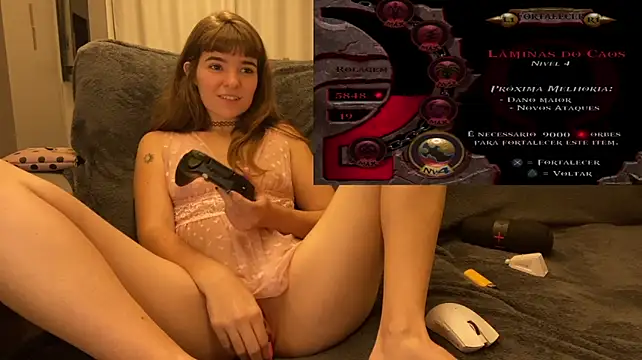 Show de BarbieRapunzel na webcam