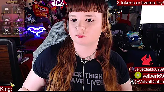 Chatroom XXX en direct de VelvetDiablo