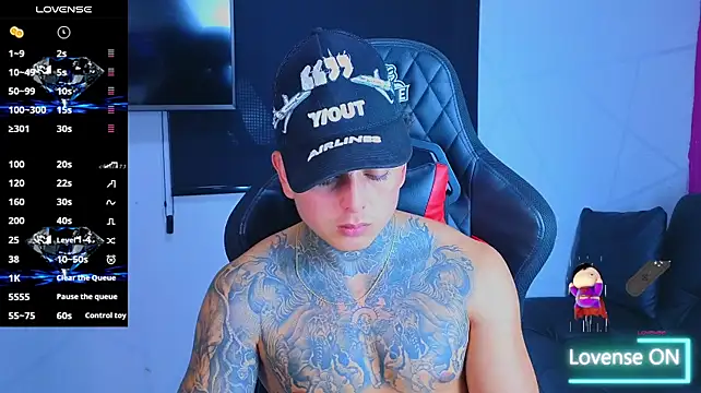Chat +18 de KevinSanchez420 ao vivo