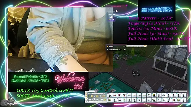 Živý XXX chat Sarastasia417