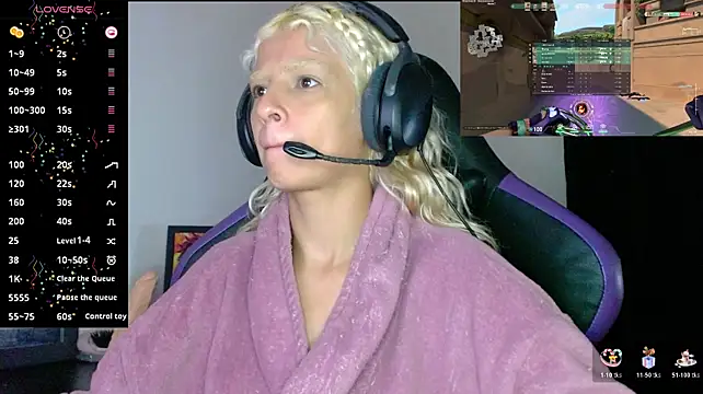Show de webcam de blondegamerr