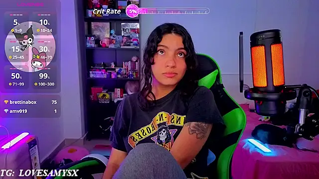 Chat XXX en directo de Lovelyamyy