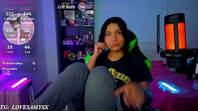 Chatroom XXX en direct de Lovelyamyy