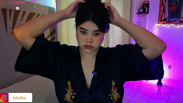Show de feluriana na webcam