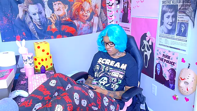 โชว์เว็บแคมของ spookiebaddie