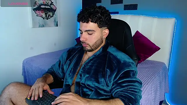 Show de adamhairy na webcam
